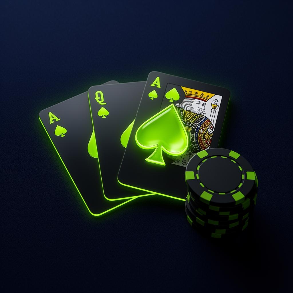 Blackjack game art