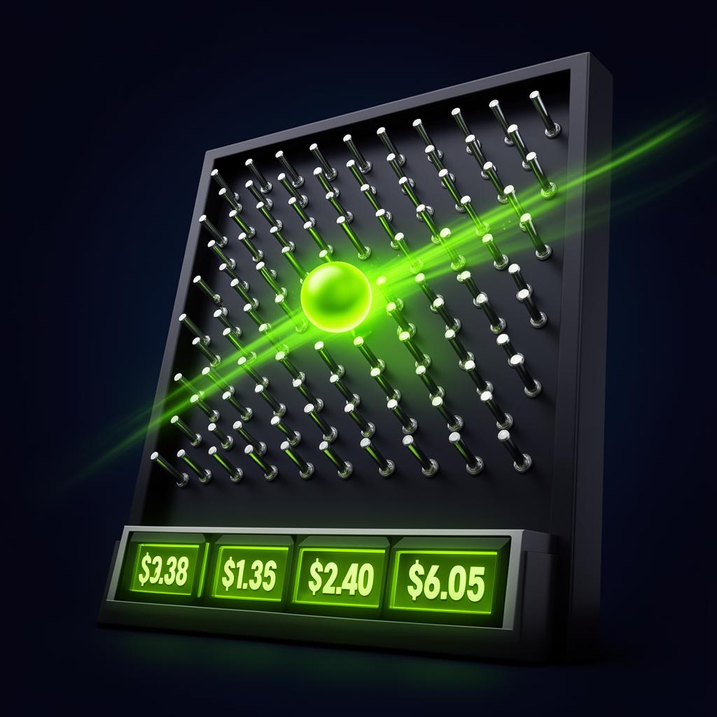 Plinko game art