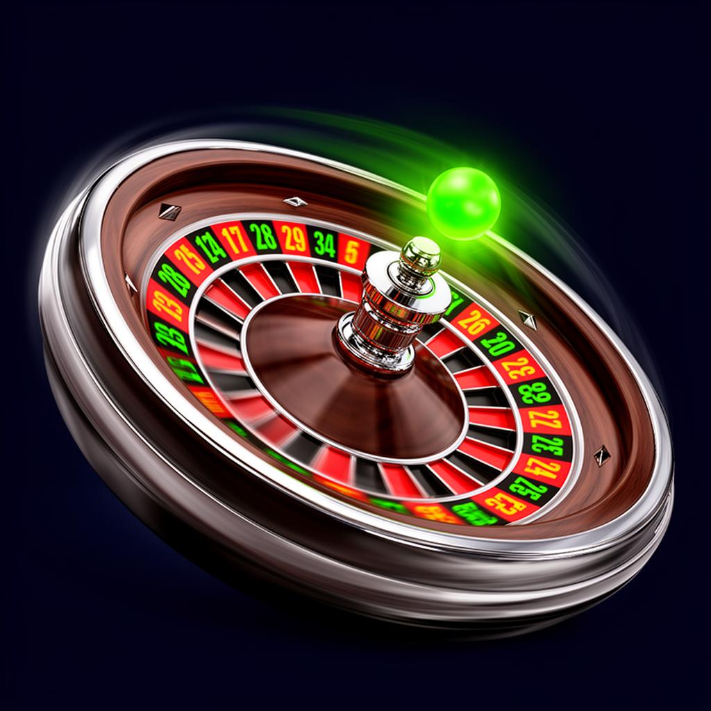 Roulette game art